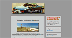 Desktop Screenshot of fiat124spider.com